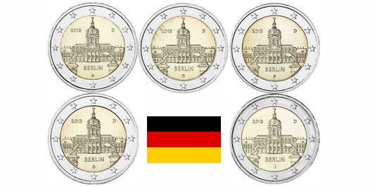 2 EUROS ALEMANIA 2018 PALACIO DE CHARLOTTENGURG (5)