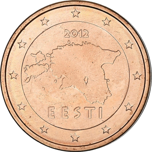 Eastland, 

2 céntimos de euro, 

2012