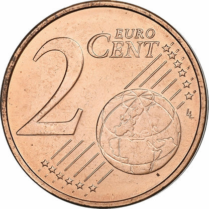 Eastland, 

2 céntimos de euro, 

2012
