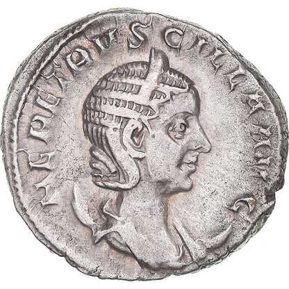 Acuñar, 
  
  Herennia etruscilla, 
  
  Antoniniano