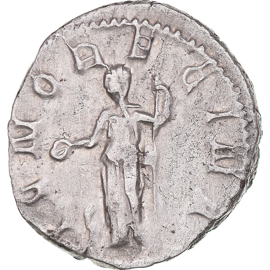 Acuñar, 
  
  Herennia etruscilla, 
  
  Antoniniano