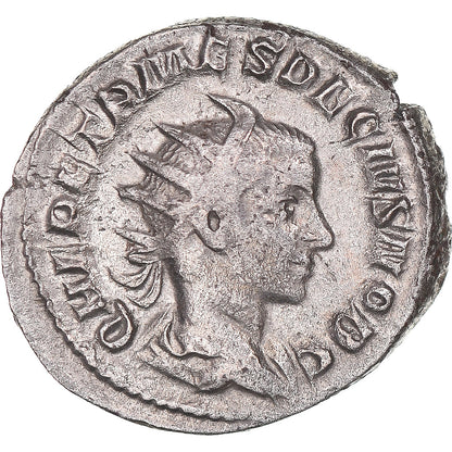 Acuñar, 
  
  Herenio etrusco, 
  
  Antoniniano