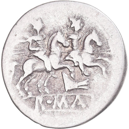 Acuñar, 
  
  Dinar, 
  
  206-195 a.C.