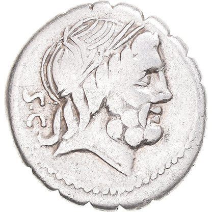 Acuñar, 
  
  Antonia, 
  
  serrato denario