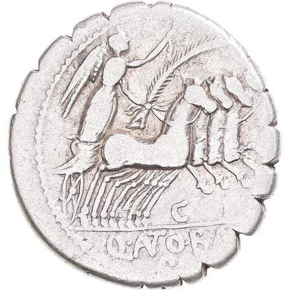 Acuñar, 
  
  Antonia, 
  
  serrato denario