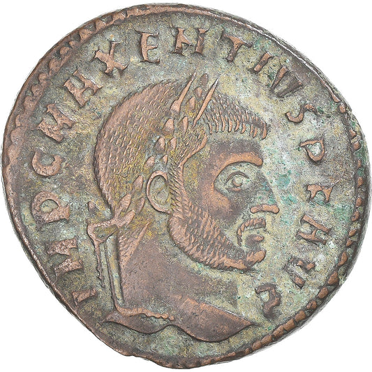 Acuñar, 
  
  Majencio, 
  
  Follis