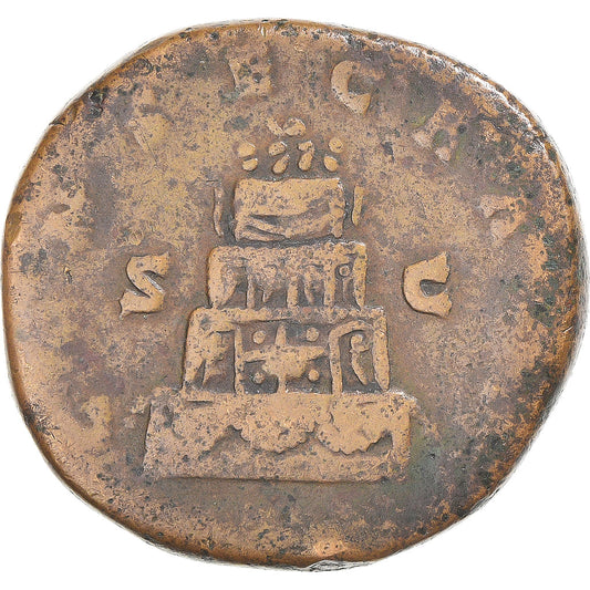 Acuñar,
 
 Lucio Vero,
 
 Sestercio