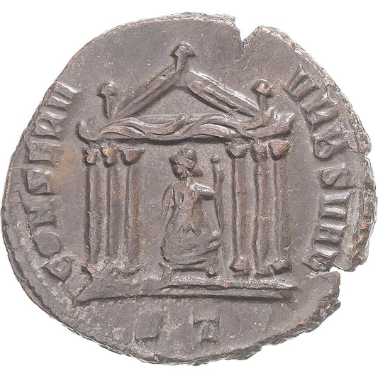 Acuñar,
 
 Majencio,
 
 Bronce Æ