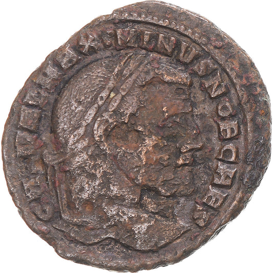 Acuñar,
 
 Maximino II,
 
 Fracción Æ