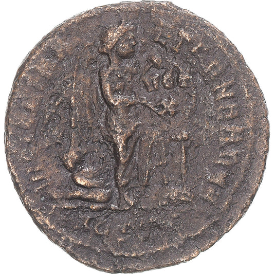 Acuñar,
 
 Majencio,
 
 Fracción Æ