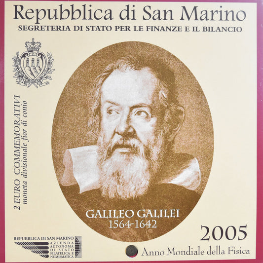 Munze, 
  
  San Marino, 
  
  Galileo Galilei