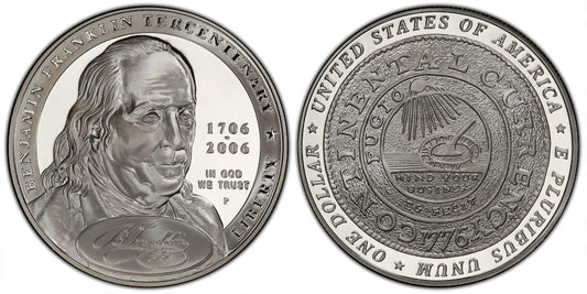 USA 1 DOLAR 2006 P  BENJAMIN FRANKLIN