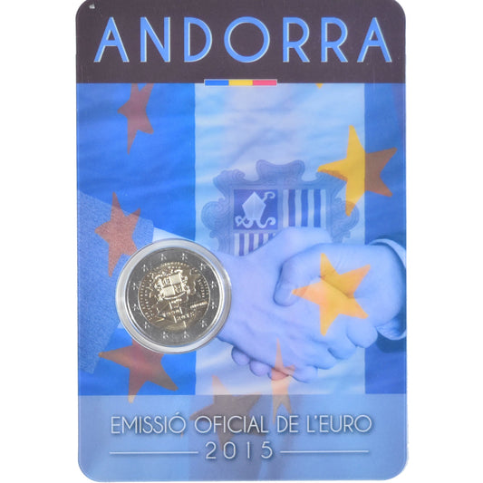 andorra, 
  
  2 euros, 
  
  Abkommen Aduaneros