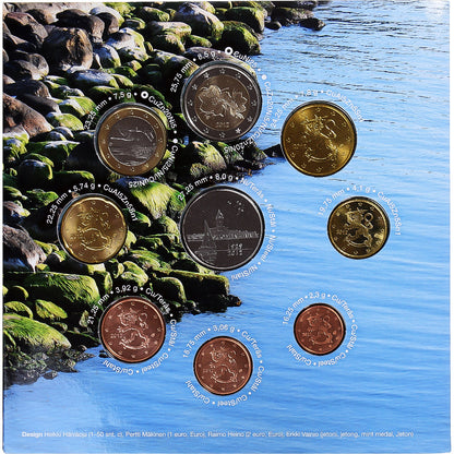 Finlandia, 

1 céntimo por 2 euros, 

2012