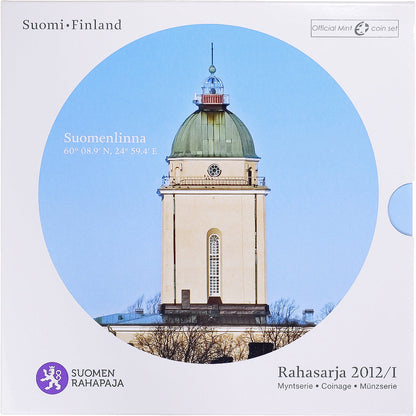 Finlandia, 

1 céntimo por 2 euros, 

2012