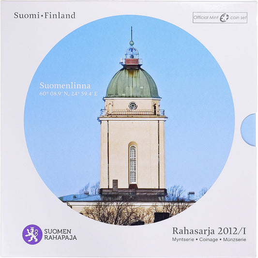 Finlandia, 

1 céntimo por 2 euros, 

2012