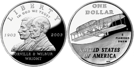 USA 1 DOLAR 2003 P  PRIMER VUELO