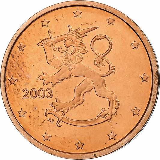 Finlandia, 

2 céntimos de euro, 

Verificación