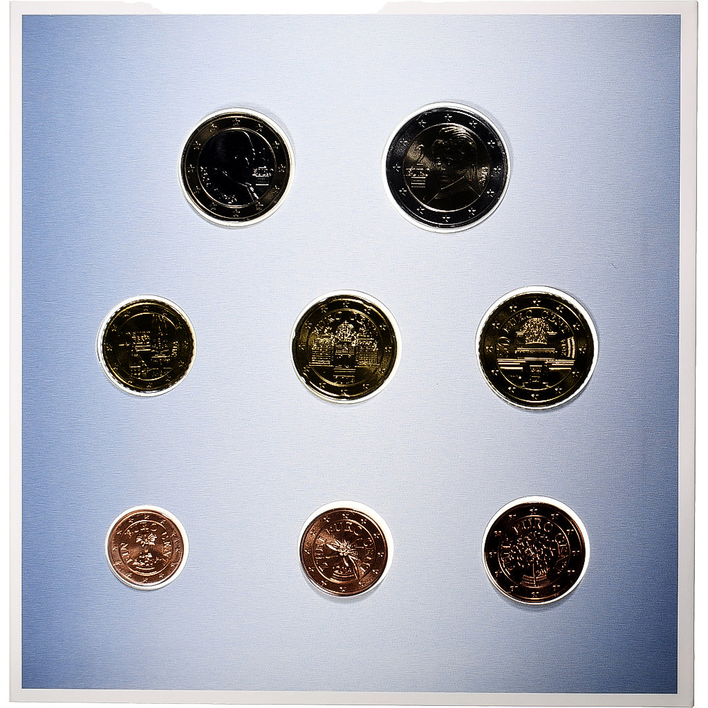 Austria, 
  
  Setze 1 ud. - 2 euros, 
  
  2014