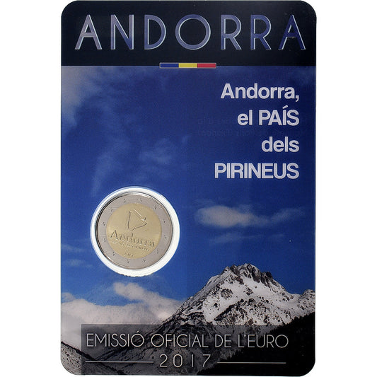 andorra, 
  
  2 euros, 
  
  País de los Pirineos
