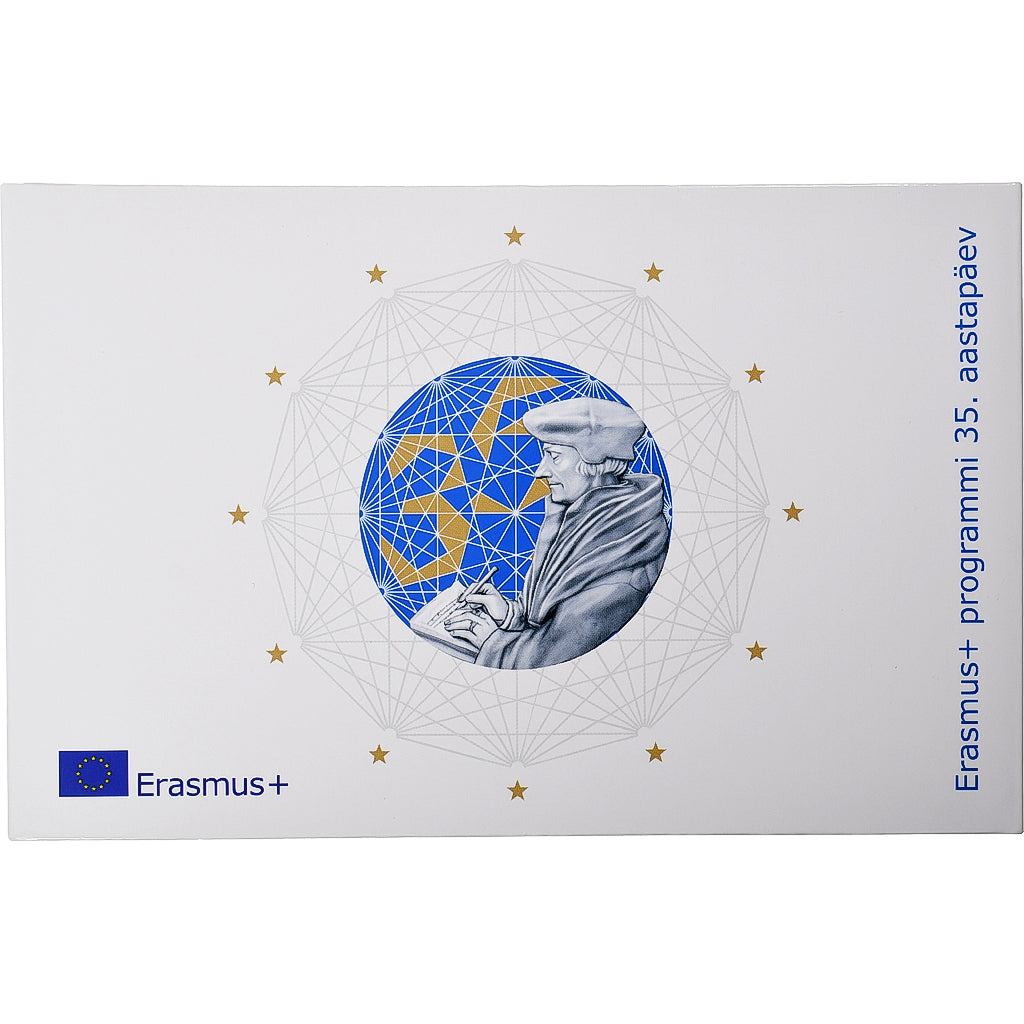 Estonia,

2 euros,

Erasmus