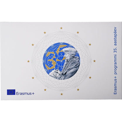 Estonia,

2 euros,

Erasmus