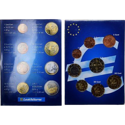 Chipre, 
  
  Setze 1 ud. - 2 euros, 
  
  2002