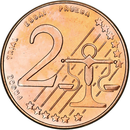 andorra, 
  
  2 céntimos de euro, 
  
  Fantasía-Euro-Muster