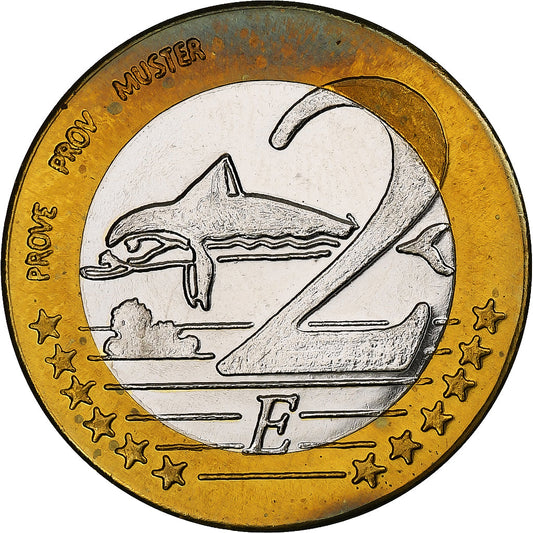 Creta, 
  
  2 euros, 
  
  Fantasía-Euro-Muster