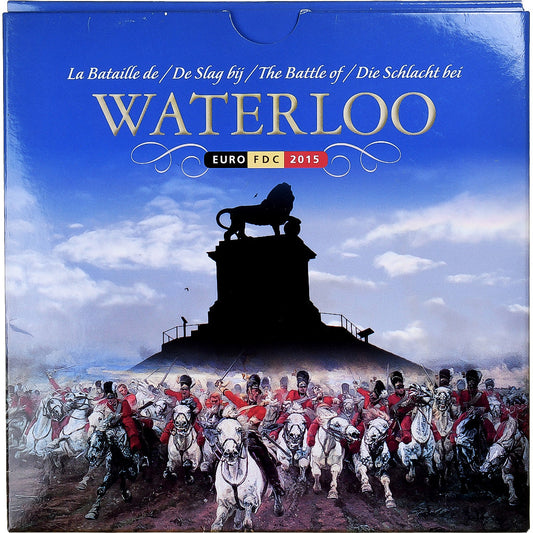 Bélgica,

1 céntimo por 2 euros,

Batalla de Waterloo
