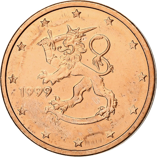Finlandia, 

2 céntimos de euro, 

1999