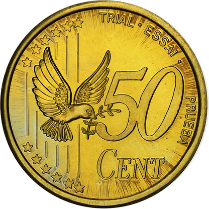 Dinamarca,

Margrethe II.,

50 céntimos de euro