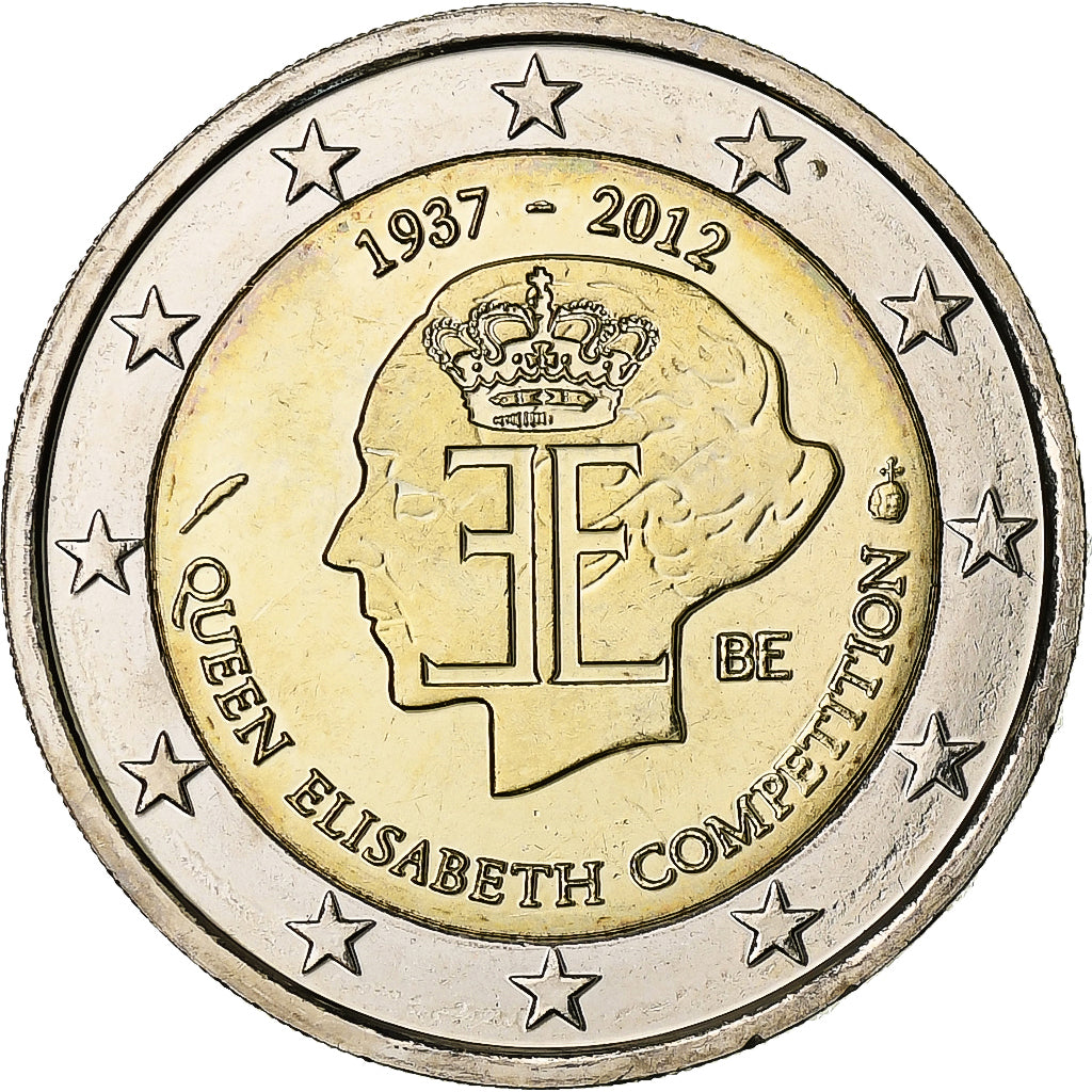 Bélgica,

2 euros,

Concurso Reina Elizabeth