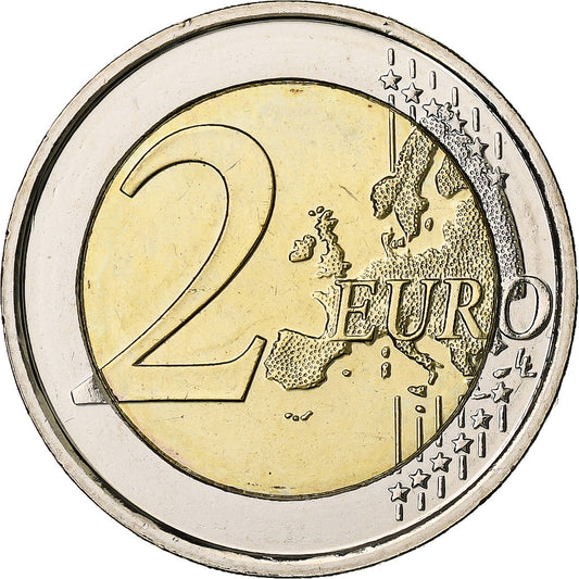 Bélgica, 

2 euros, 

Centenario de la Primera Guerra Mundial