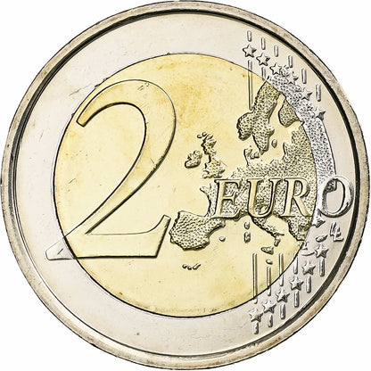 Bélgica, 
  
  2 euros, 
  
  Hundertjahrfeier des Ersten Weltkriegs