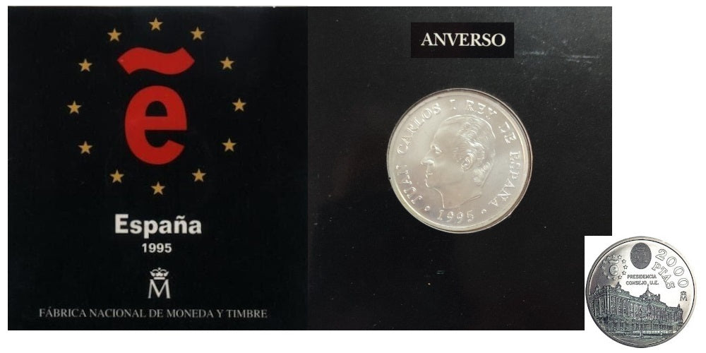 ESPAÑA CARTERA 2000 PESETAS 1995 FACHADA DEL PALACIO REAL