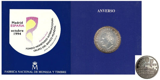 ESPAÑA CARTERA 2000 PESETAS 1994 FONDO MONETARIO INTERNACIONAL