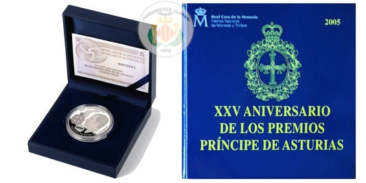 ESPAÑA 10 EUROS 2005  PREMIOS PRINCIPE DE ASTURIAS