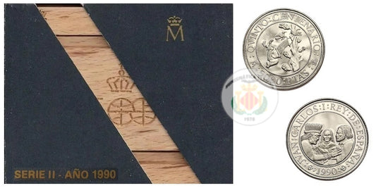 ESPAÑA V CENTENARIO 5000 PESETAS 1990