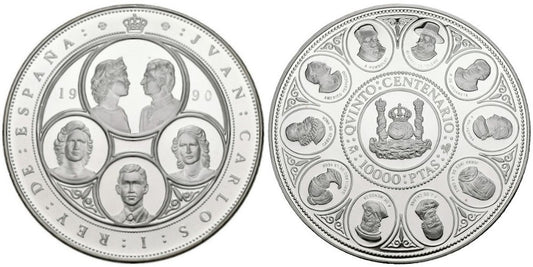 ESPAÑA 10000 PESETAS 1990 (CINCUENTIN) QUINTO CENTENARIO