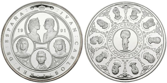 ESPAÑA 10000 PESETAS 1991 (CINCUENTIN) QUINTO CENTENARIO