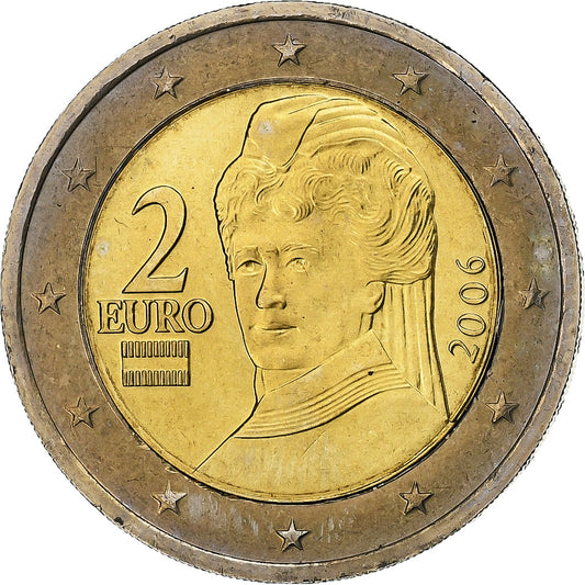 Austria, 
  
  2 euros, 
  
  2006