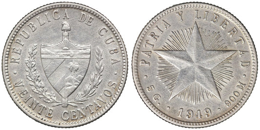 20 CENTAVOS 1949