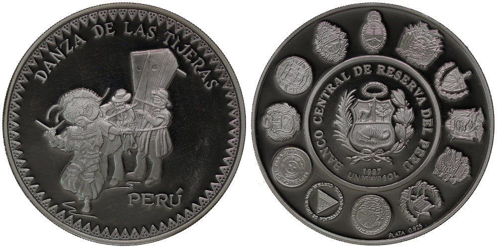 PERU 1 NUEVO SOL 1997  III SERIE IBEROAMERICANA