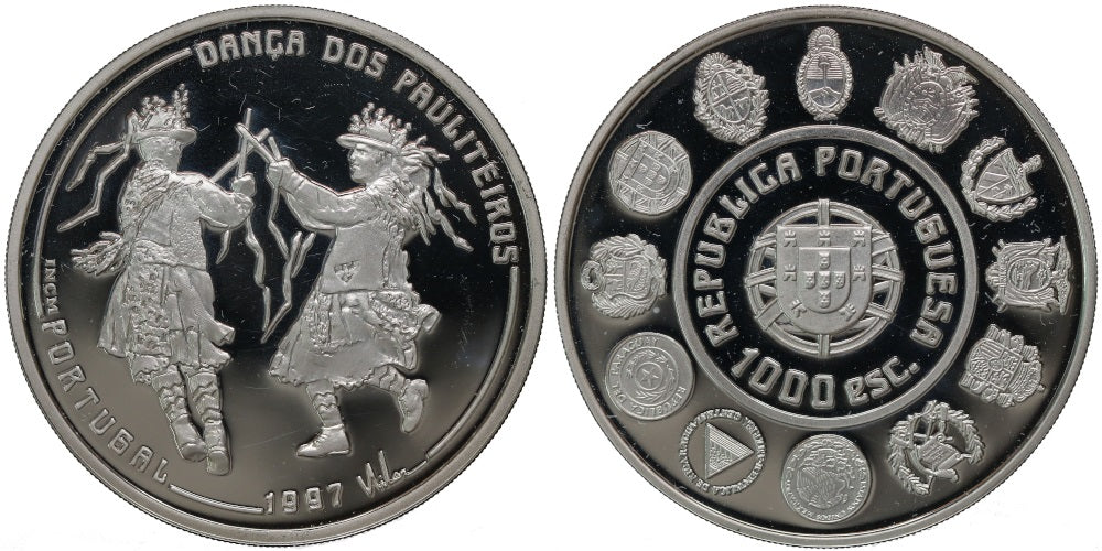 PORTUGAL 1000 ESCUDOS 1997  III SERIE IBEROAMERICANA