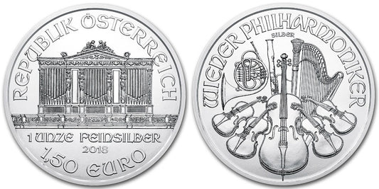 AUSTRIA 1,5 EUROS 2018 FILARMONICA