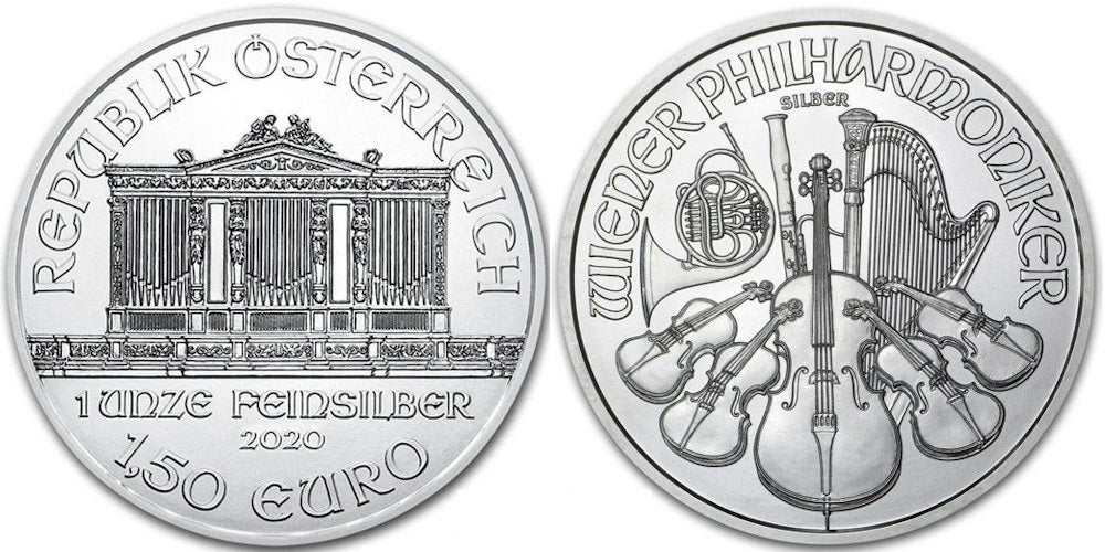 AUSTRIA 1,5 EUROS 2020 FILARMONICA