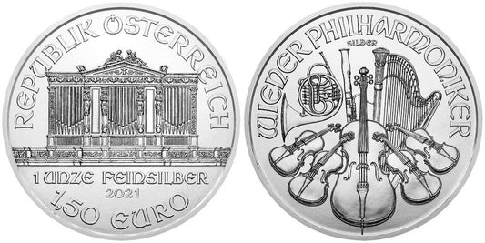 AUSTRIA 1,5 EUROS 2021 FILARMONICA
