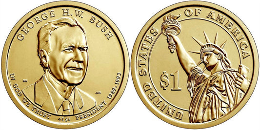 USA 1 DOLAR 2020 P GEORGE H.W. BUSH