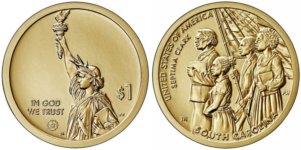 USA 1 DOLAR 2020 D INNOVATION – CAROLINA DEL SUR